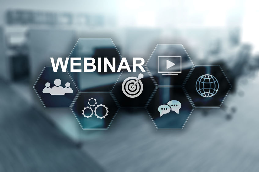 Webinar on virtual screen