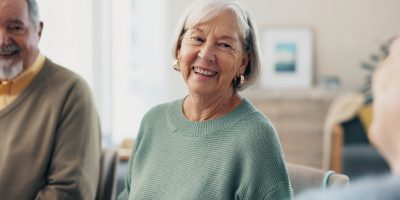 Picture of a smiling older woman